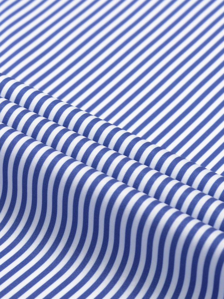 Long Sleeve Striped Shirt with Buttons