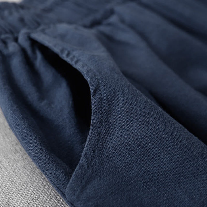 Buddha Stones Casual Plain Women's Harem Pants With Pockets