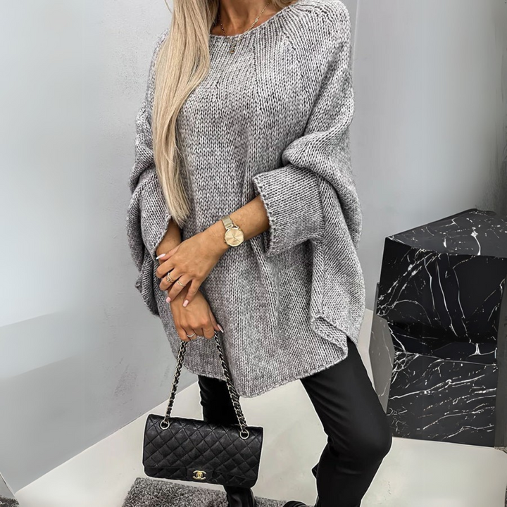 Isabelle | Elegant Women's Crew Neck Sweater