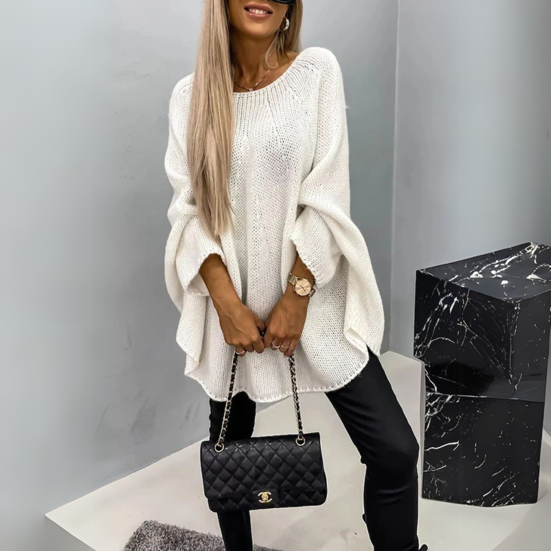 Isabelle | Elegant Women's Crew Neck Sweater