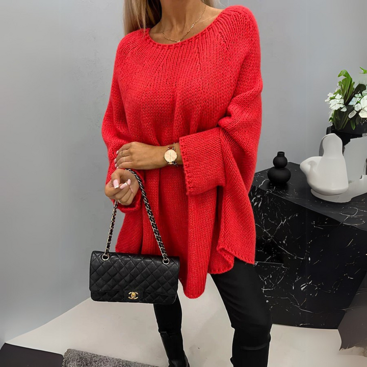 Isabelle | Elegant Women's Crew Neck Sweater