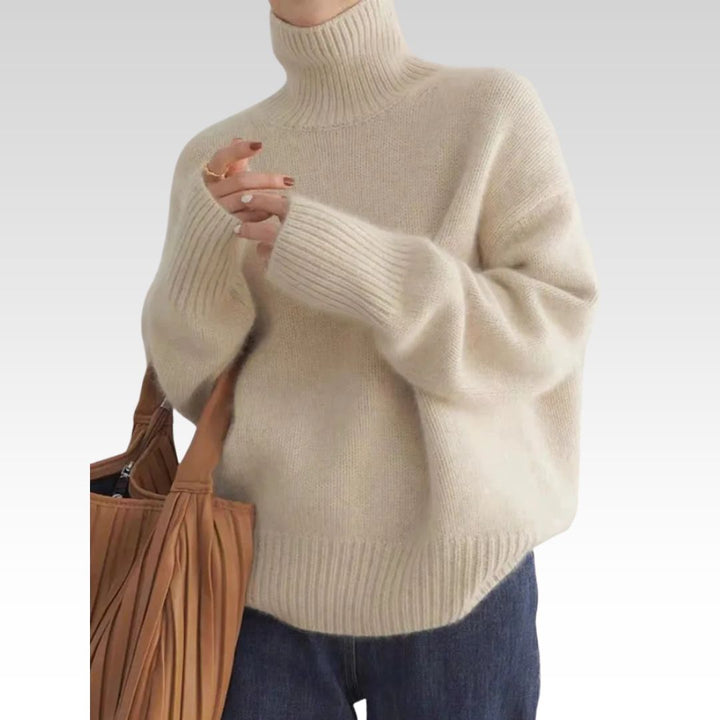 LINEA | High-Neck Sweater