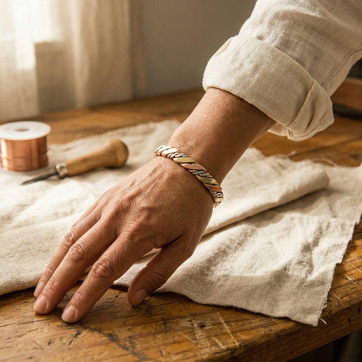 Amelia's Stone Copper Bracelet