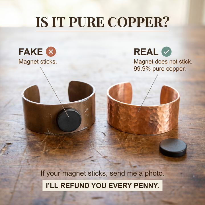 Amelia's Dune Copper Anklet