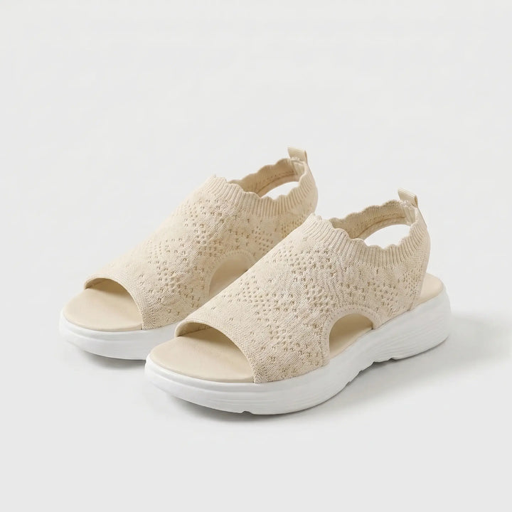 Amalfi | Breathable Mesh Platform Sandals