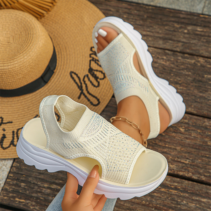 Nora | Breathable Mesh Backstrap Sandals